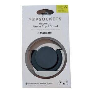 4-O POPSOCKETS Popgrip Magnetic Phone Grip & Stand MagSafe Navy Blue